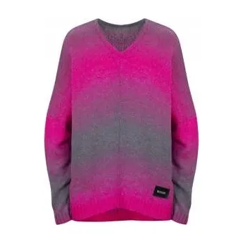 Dámský svetr Agrafka dámský vícebarevný oversize svetr k bokům, univerzální velikost