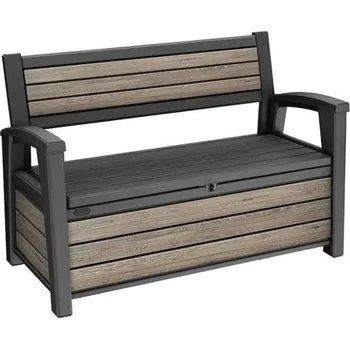 Zahradní sestava Zahradní lavice Keter Deco Garden Bench Ashwood