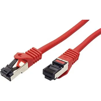 Síťový kabel Value S/FTP patchkabel kat. 8, LSOH, 2m, červený - 21.99.1812