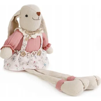 Obraz Skřítek MAURO velikonoční zajíček sedící holčička 45 cm HOMLA