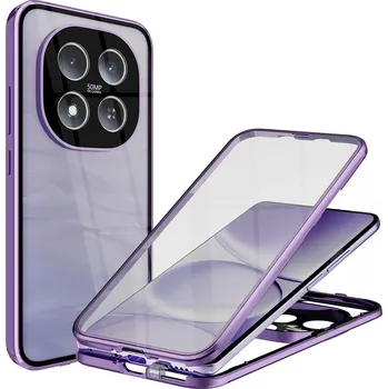 Pouzdro na mobilní telefon Ochranný rámeček Erbord pro Xiaomi Redmi Note 15 5G – fialový