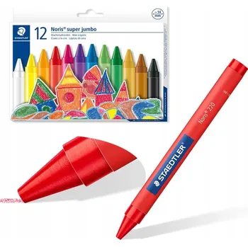 Pastelka Staedtler Grube Voskové Pastelky Jumbo 12 kusů voskových pastelek AP0010
