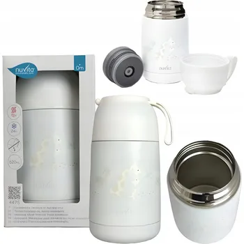 Termoska Termos na jídlo Nuvita 0,62 l bílý
