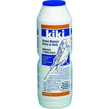 Pro ptáka KIKI ARENA BLANCA 2kg písek s anýzem pro ptáky