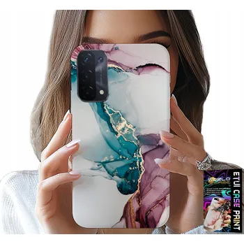 Pouzdro na mobilní telefon POUZDRO pro OPPO A54 / A74 / A93 - Elegantní mramorový design, moderní dámské pouzdro