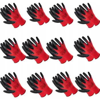 Pracovní rukavice Rukavice Stalco S-Latex velikost 11 - XXL, 12 párů