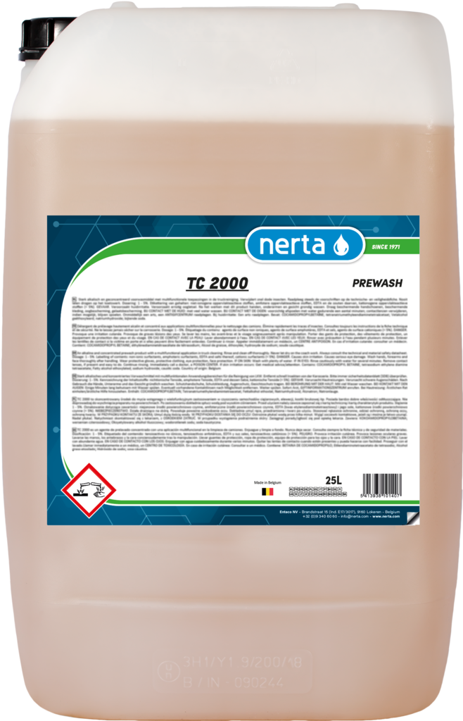 NERTA TRUCK CLEANER 5L č.(2526) aktivní pěna - čistící prostředek na nákladní vozidla