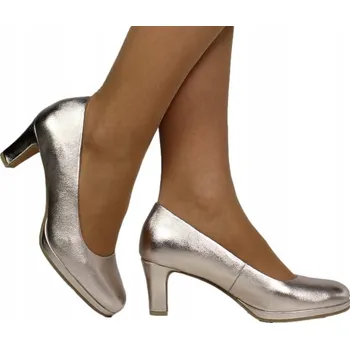 Dámské lodičky Marco Tozzi dámské lodičky na sloupkovém podpatku, velikost 39