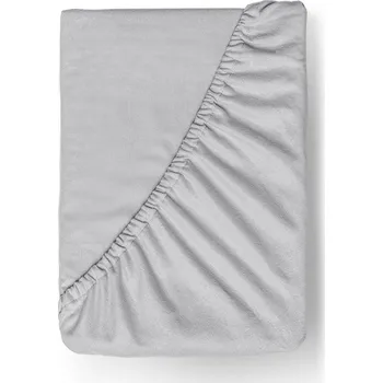 Prostěradlo Kvalitex Flanelové napínací prostěradlo 80x200cm světle šedé Abmessungen der Bettlaken: 100x200cm