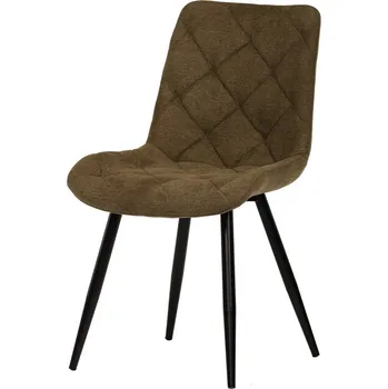 Jídelní židle Autronic Jídelní židle, hnědá, látka, CT-382 BR2