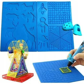 Silikonová podložka šablona pro 3D pero