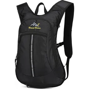 Horské kolo Cyklistický batoh s kapsou na hydrovak - Černý