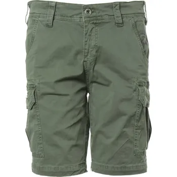 Pánské kraťasy Thor Steinar Farsund Kraťasy Olivové 4XL