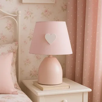 Dětské svítidlo ONLI - Dětská lampička TITTA 1xE14/6W/230V 20 cm růžová