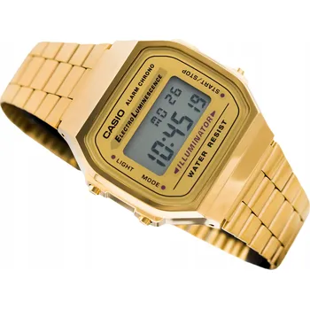 Hodinky Dámské hodinky Casio Vintage A168WG-9EF zlaté