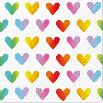 Obraz Ubrousek DEKORAČNÍ čtverec papírový 33cmx33cm TETEaTETE