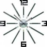 Nástěnné hodiny ModernClock černé 65 cm