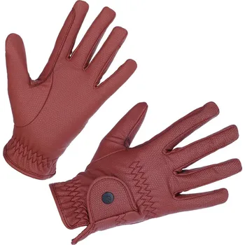 Jezdecké rukavice Jezdecké rukavice Covalliero A/W 2025, cihlová velikost S