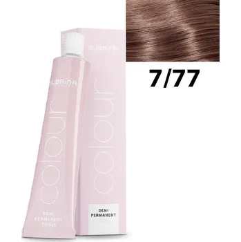 Barva na vlasy Subrina Demi Colour – profesionální demi permanentní barva na vlasy 7/77 60 ml