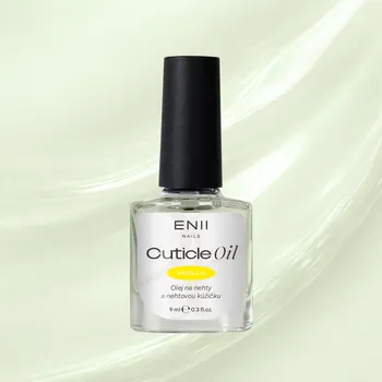 Výživa nehtů ENII NAILS Cuticle oil vanilla 9ml- olejíček na kůžičku vanilka