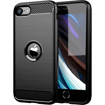 Pouzdro na mobilní telefon Kryt iPhone SE 2022 silikon černý (obal neboli pouzdro na iPhone SE 2022)