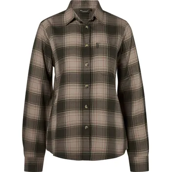 Pánská móda Pinewood Dámská lovecká košile Finnveden Forest Velikost: M Olive/D.Green