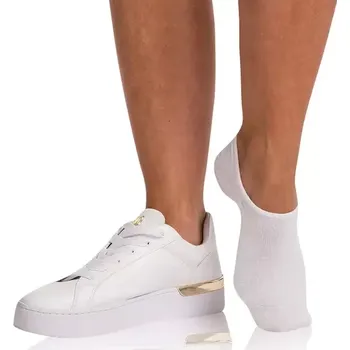 Pánské ponožky Bambusové velmi nízké dámské ponožky BAMBUS FOOTIES SOCKS - BELLINDA - bílá 39 - 42