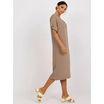 Dámské šaty TW SK BE AZ101 šaty.40P tmavě lila S