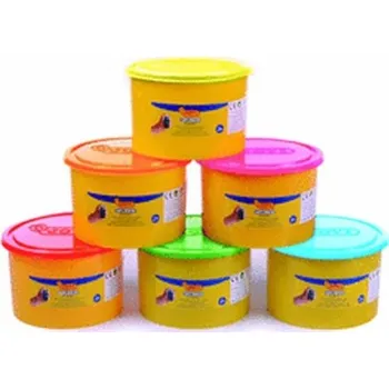 Modelovací hmota JOVI BLANDIVER měkká modelína 6x460g, 6 barev neonová - neuveden