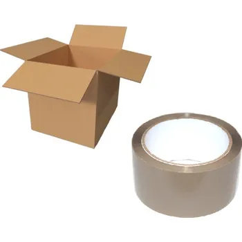 Lepicí páska STRONGTAPE AKRYL Lepící balicí páska hnědá