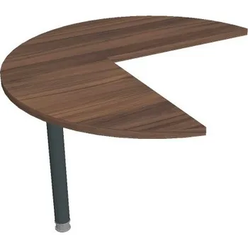 Psací stůl Stůl jednací levý - CP 21 L - OŘECH , ČERNÁ Ral 9005