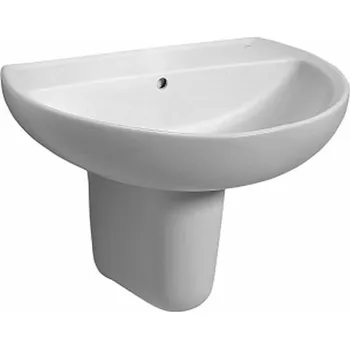 Nástěnné umyvadlo oválné Koło Rekord 50 cm bílé