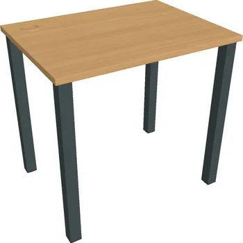 Psací stůl Pracovní stůl úzký UE 800 - BUK , ČERNÁ