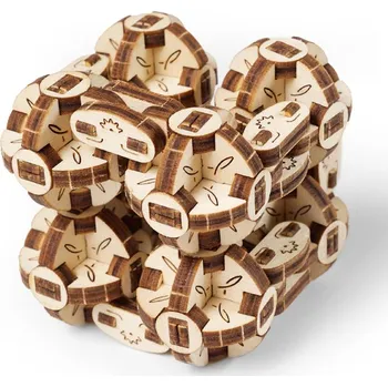 3D puzzle UGEARS 3D puzzle Flexi-kubus 2.0; 144 dílků