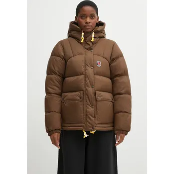 Péřová bunda Fjallraven Expedition F89995 hnědá 88X, vel. S