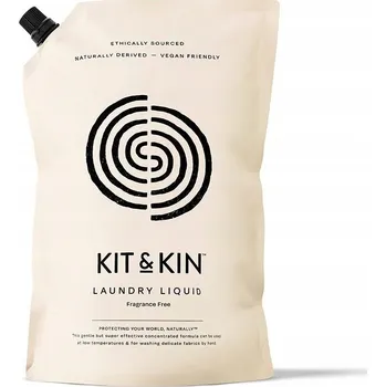 Prací gel Ekologický přírodní prací prostředek (1L) bez parfemace na 25 praní Kit & Kin