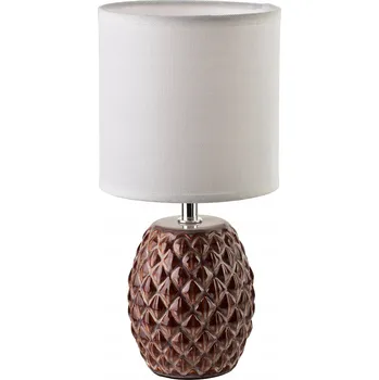 Lampička Stolní lampa LETI 10x14x28,5 cm bordó keramická moderní design