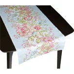Ubrus BĚHOUN Modrá,Růžová BX1000974 - 50x250 cm