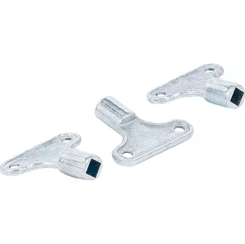 Klíč Klíče pro odvzdušnění topení BGS1050505 Sada 3 díly (BGS1050505)