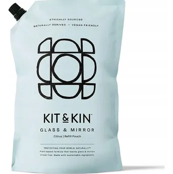 Univerzální čisticí prostředek NÁPLŇ Ekologický Přírodní Čistič na Okna a Zrcadla Grapefruit (1L) Kit & Kin