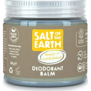 SALT OF THE EARTH Deo Balm Ambra & Santal, 60g