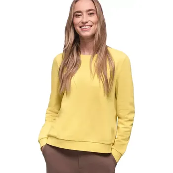 Dámská mikina Dámská mikina s kulatým výstřihem Street One 303784 bloom yellow velikost 40