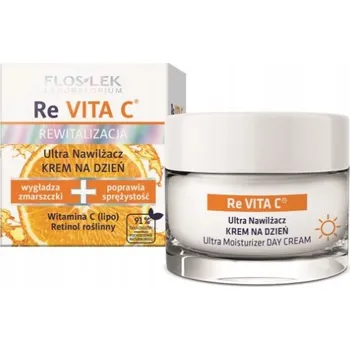 Pleťový krém Hydratační krém na obličej Flos-Lek Floslek Revita C denní krém 50 ml