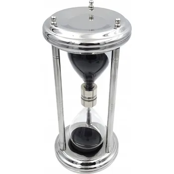 Hodiny Stříbrné přesýpací hodiny, 10 minut