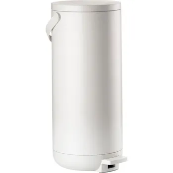 Odpadkový koš Bílý nášlapný plastový odpadkový koš 35 l Circular – Zone ID_1699406