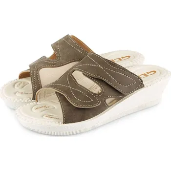 Dámské pantofle Vlnka Dámské gelové nazouváky na hallux Milada hnědá velikost obuv dospělí 41