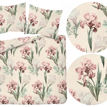 Povlečení Povlečení bavlněný satén bavlna glamour 160x200 Home satin sada