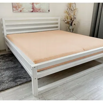 Prostěradlo Prémiové prostěradlo Froté - Oříškové, Rozměry: 90 x 200 cm