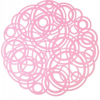 Obraz Podložka kulatý bambus/ratan/proutí 35 x 35 cm