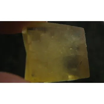 Sběratelství Fluorit žlutý - krystal